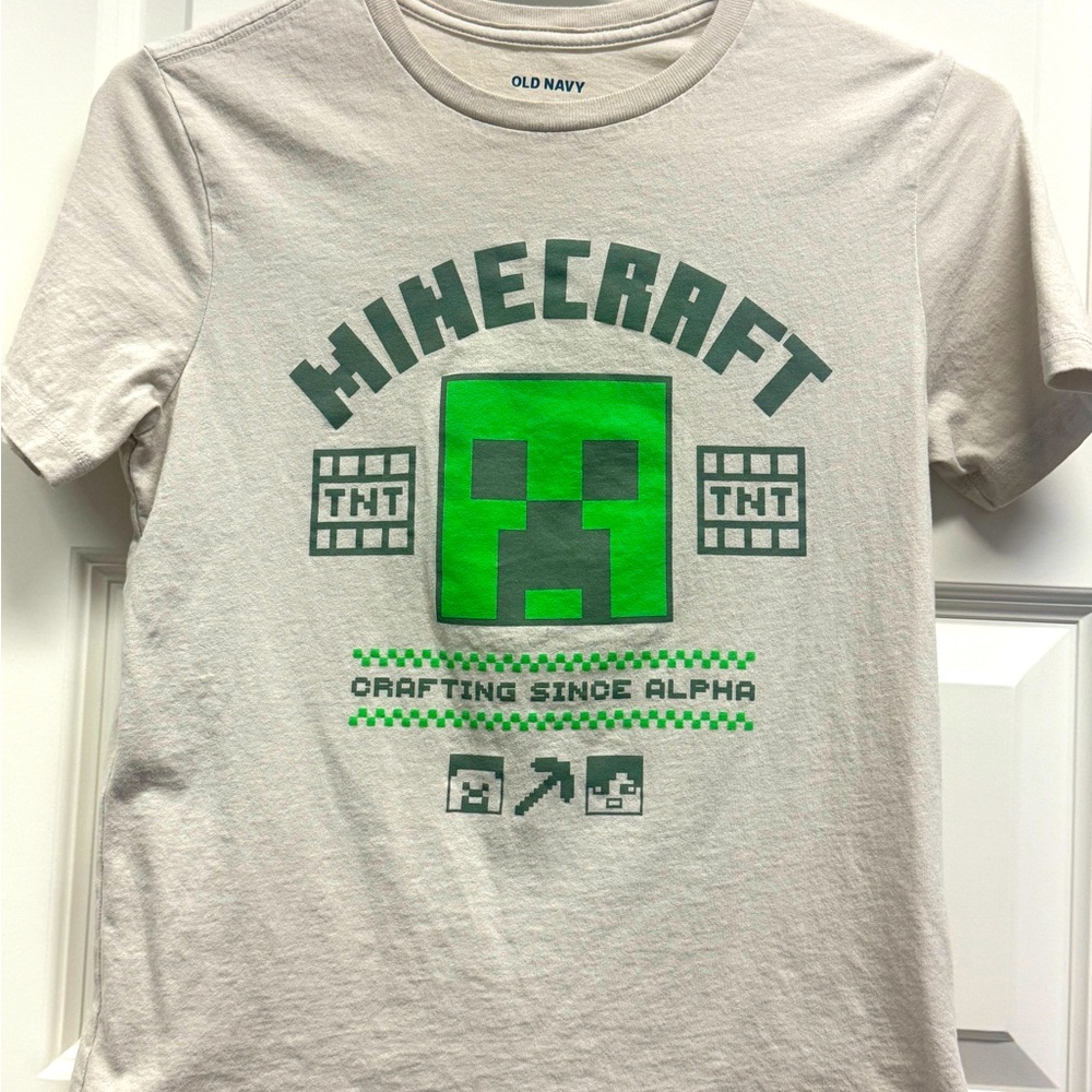 Old Navy Minecraft Tee